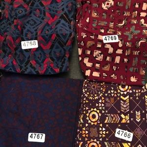 Lularoe os legging. 4 new pair!